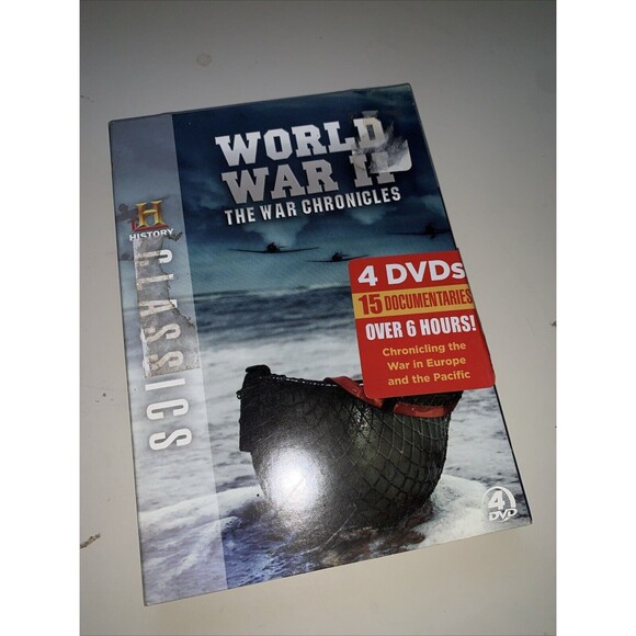 World War II: The War Chronicles (DVD, 2011, 4-Disc Set) EUC - Picture 8 of 8